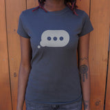 Typing Bubble T-Shirt (Ladies)