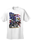 Men's/Unisex T Shirt USA Flag American Pride