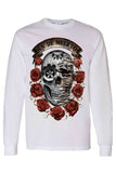 Unisex Long Sleeve Shirt Skull