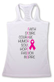 Women's Tank Top Breast Cancer Awareness Fearless